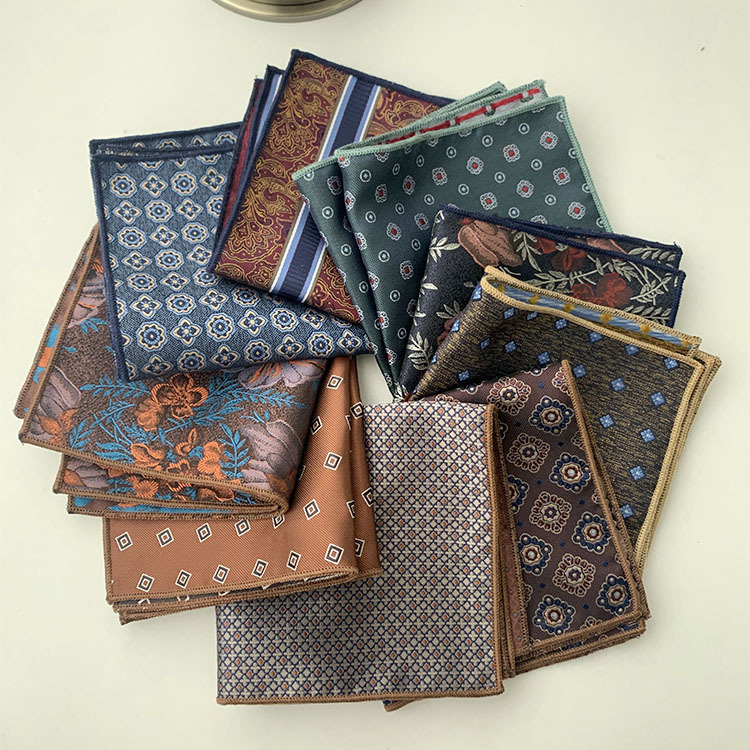 Pocket Square Set - Men's Pocket Handkerchief Business Suit Wedding