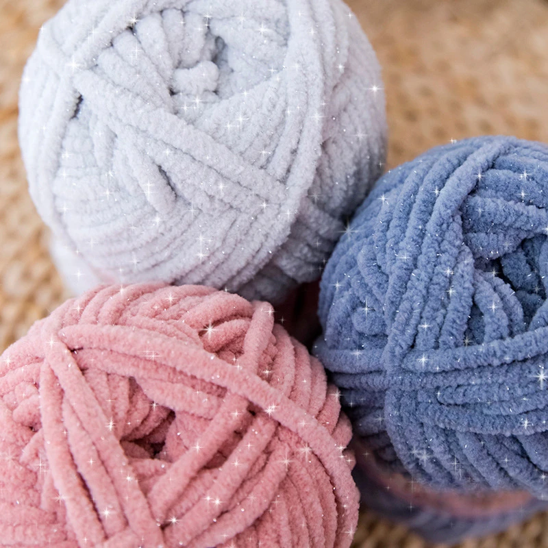Woven Scarf Blanket - 4.5mm 59M Chunky Knitting Yarn for