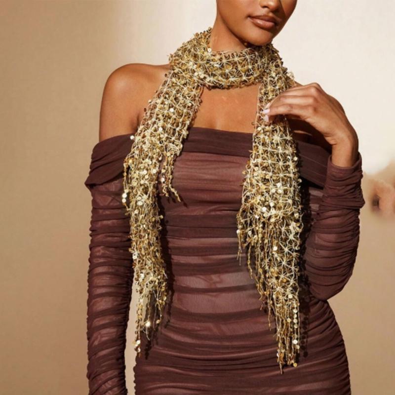 Stole Wedding Shawl - Y3NE Tôn Tạo Kim Sa Lấp