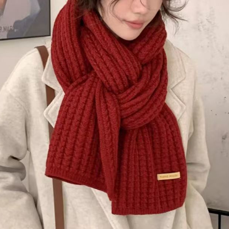 Thick Cable Knit Warm Cashmere - đánh giá và giá Muffler Men Wool