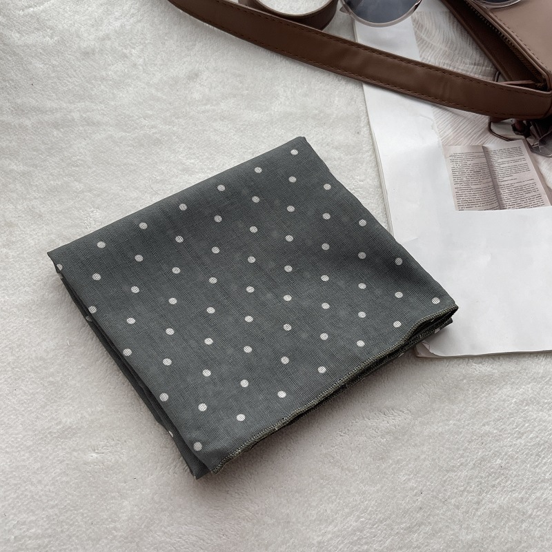 Lady Hair Dot Scarf Female Cot - đánh giá và giá Bandana Cotton
