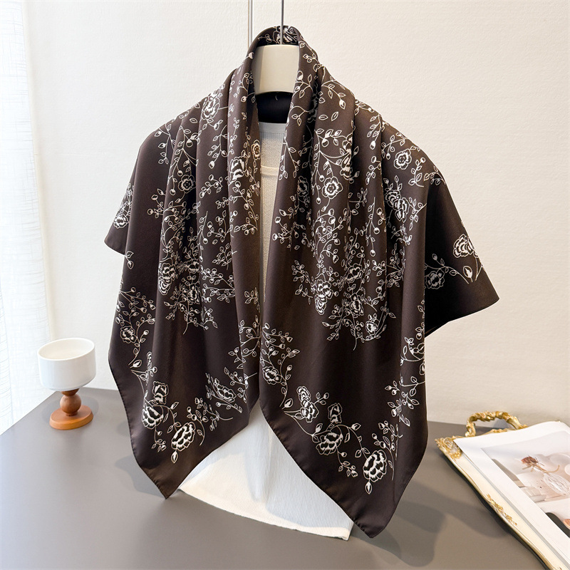 Luxury Vintage 90X90cm Square  - đánh giá và giá Face Scarf Mask