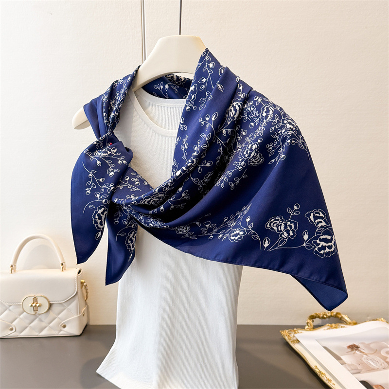 Luxury Vintage 90X90cm Square  - đánh giá và giá Face Scarf Mask