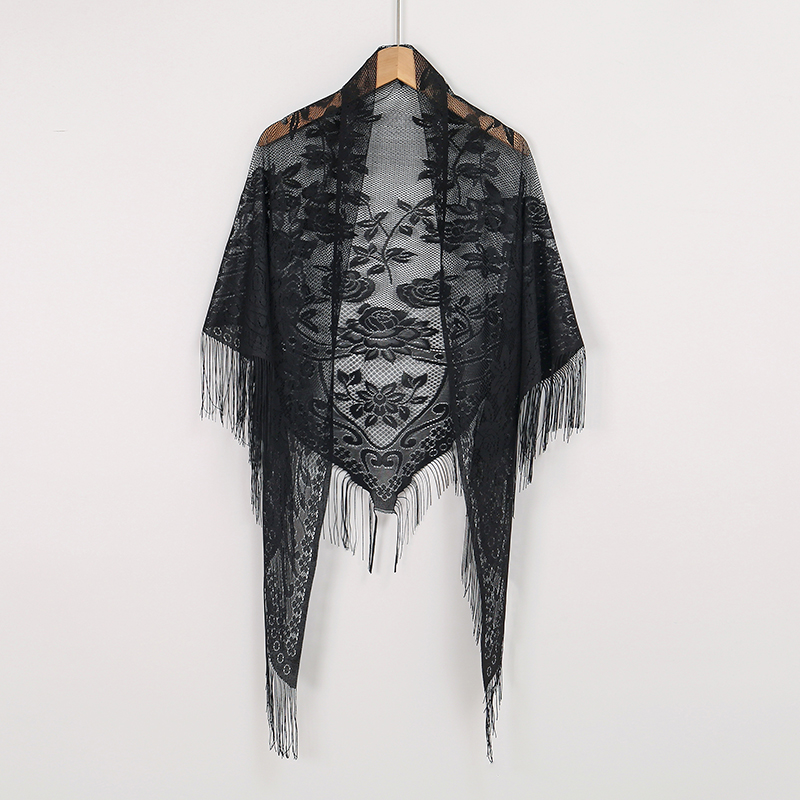 New Embroidery Lace Scarf Shaw - đánh giá và giá Stole Wedding Shawl
