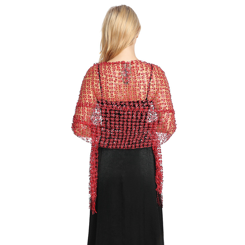 European and American Sequins  - đánh giá và giá Stole Wedding Shawl
