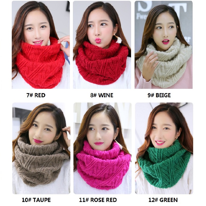 VISROVER Màu Khăn Choàng Cổ Nữ - đánh giá và giá Infinity Scarf Knit