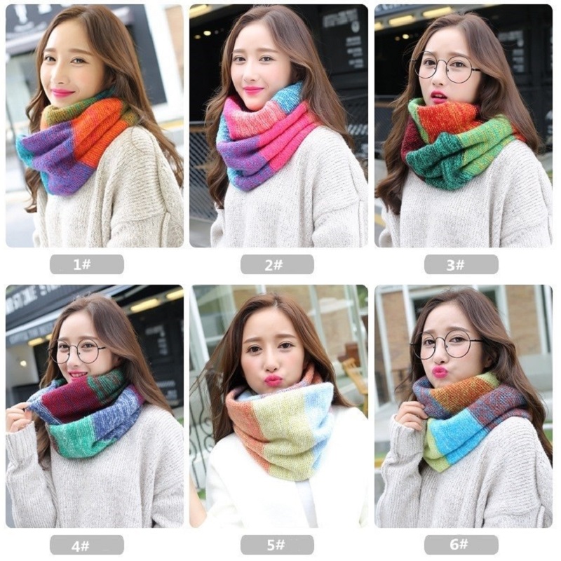 VISROVER Màu Khăn Choàng Cổ Nữ - đánh giá và giá Infinity Scarf Knit