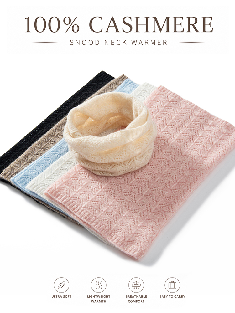 Womens 100% Cashmere Fan Point - đánh giá và giá Infinity Scarf Knit