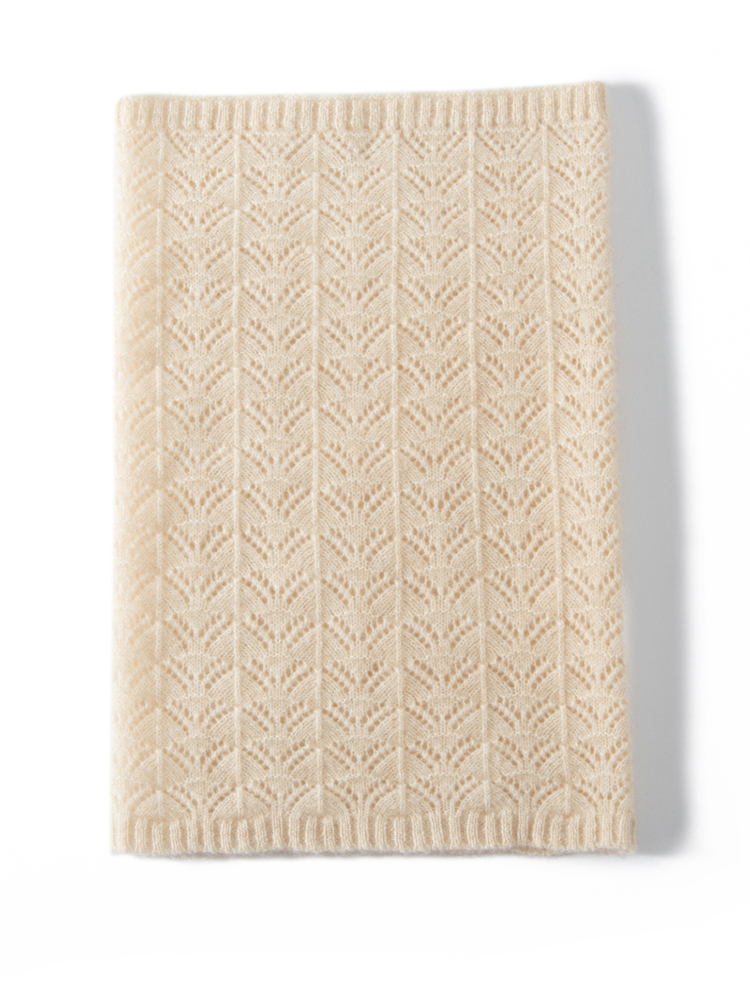 Womens 100% Cashmere Fan Point - đánh giá và giá Infinity Scarf Knit