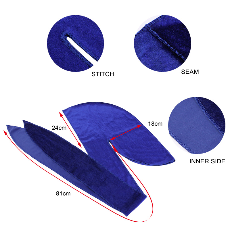 Unisex Nam Nữ Nhung Durags Dây - đánh giá và giá Bandana Doo Rag
