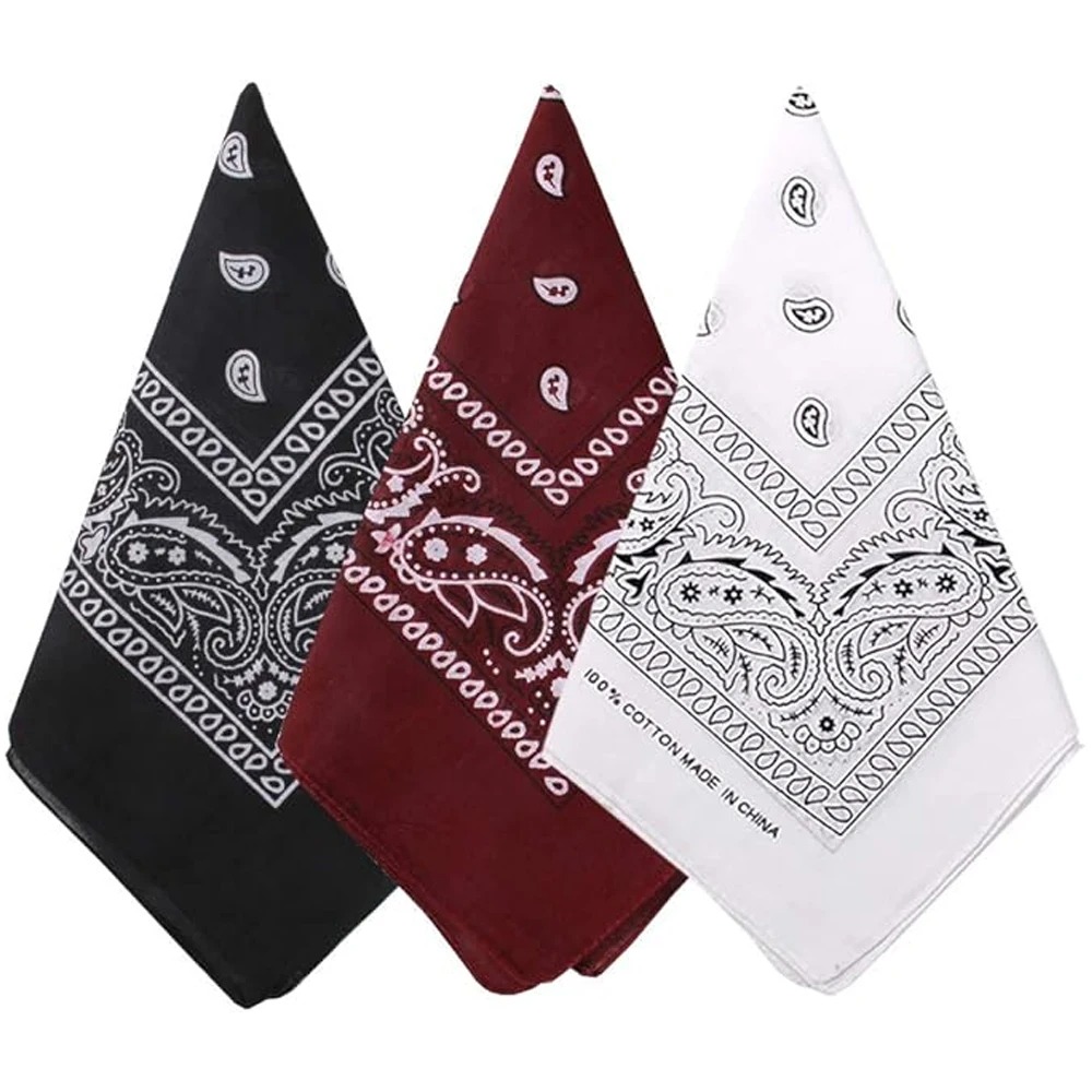 Unisex Men Women Bandana Hairb - đánh giá và giá Handkerchief Cotton Men
