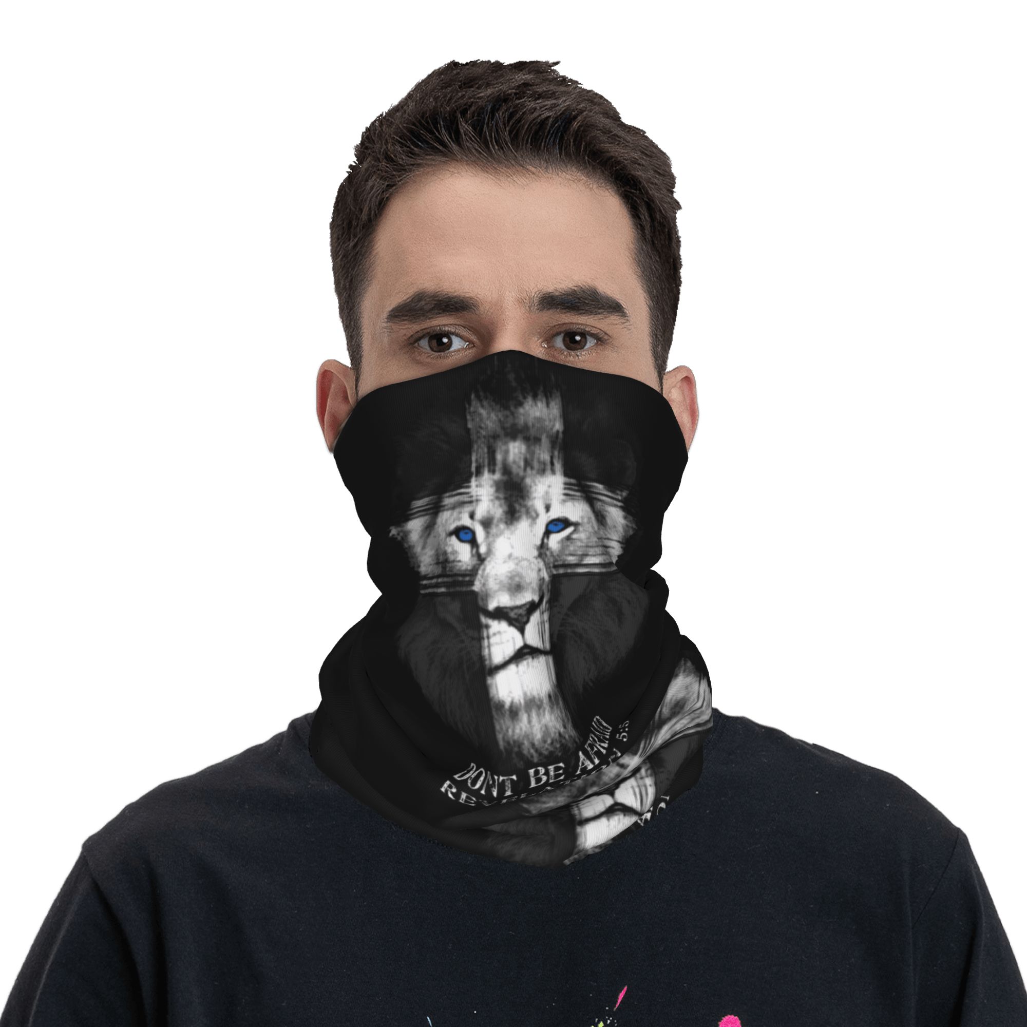 Custom Cool Lion Of Judah Jesu - đánh giá và giá Neck Warmer Tube