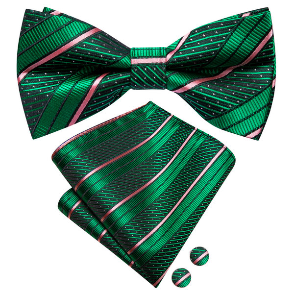 Mens Bow Tie Hanky Cufflinks P - đánh giá và giá Bow Tie Pre Tied
