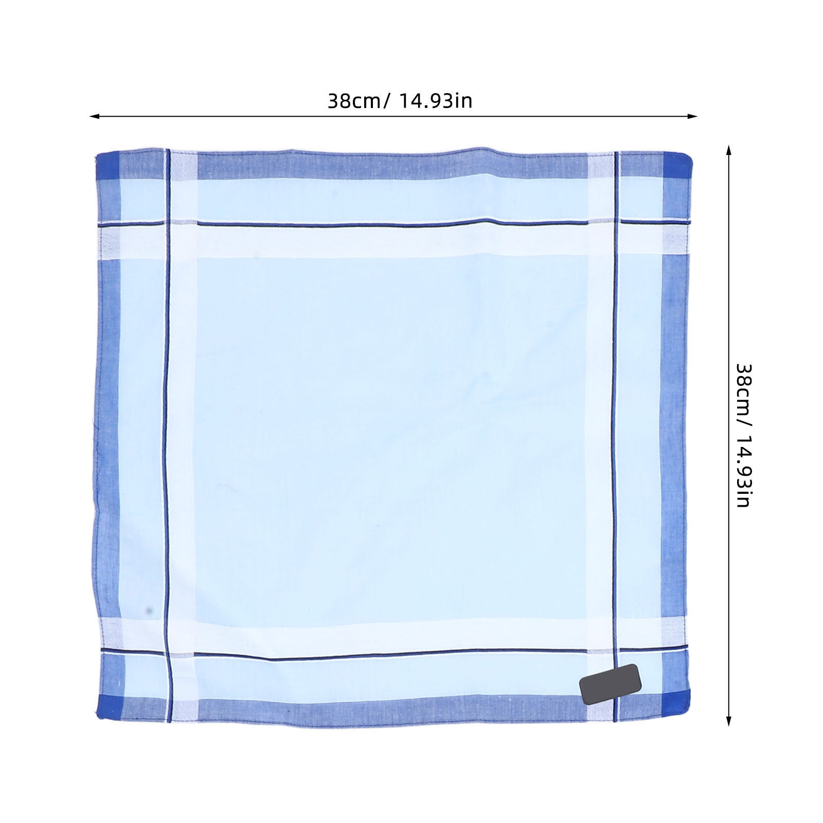 12Pcs Men Handkerchief Cotton  - đánh giá và giá Handkerchief Cotton Men