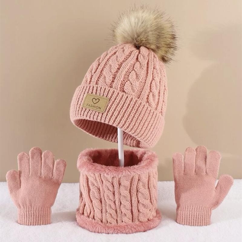 Toddler Kids Pom Pom Decor Bea - đánh giá và giá Infinity Scarf Knit