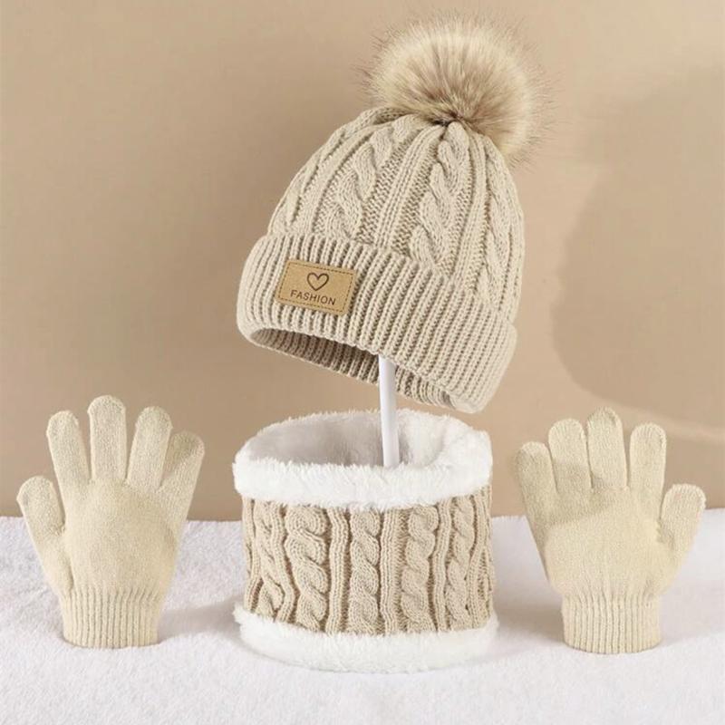 Toddler Kids Pom Pom Decor Bea - đánh giá và giá Infinity Scarf Knit