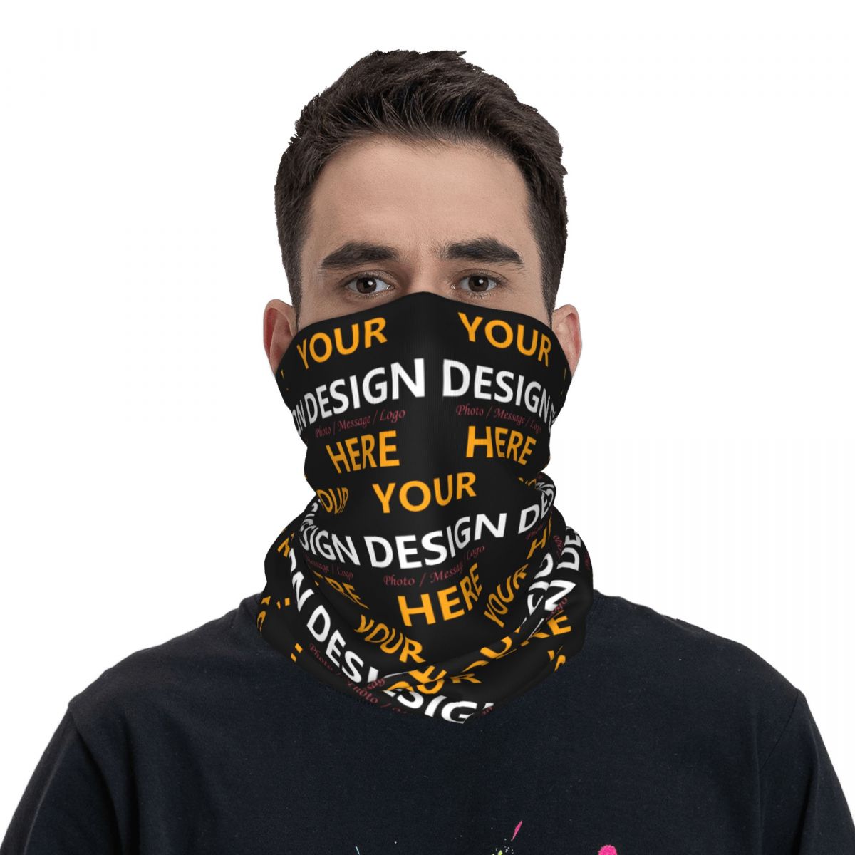Custom Your Design Here Bandan - đánh giá và giá Neck Warmer Tube