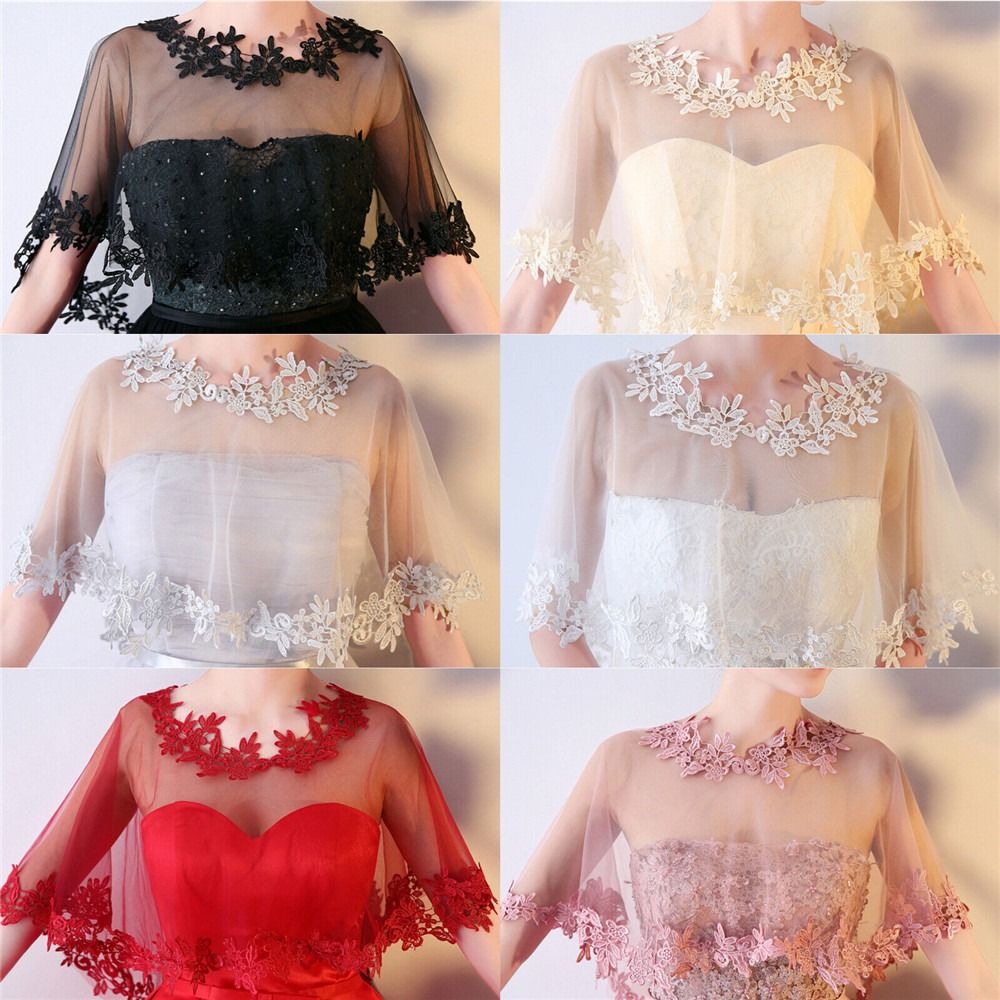 Women Party Bridal Casual Lace - đánh giá và giá Stole Wedding Shawl