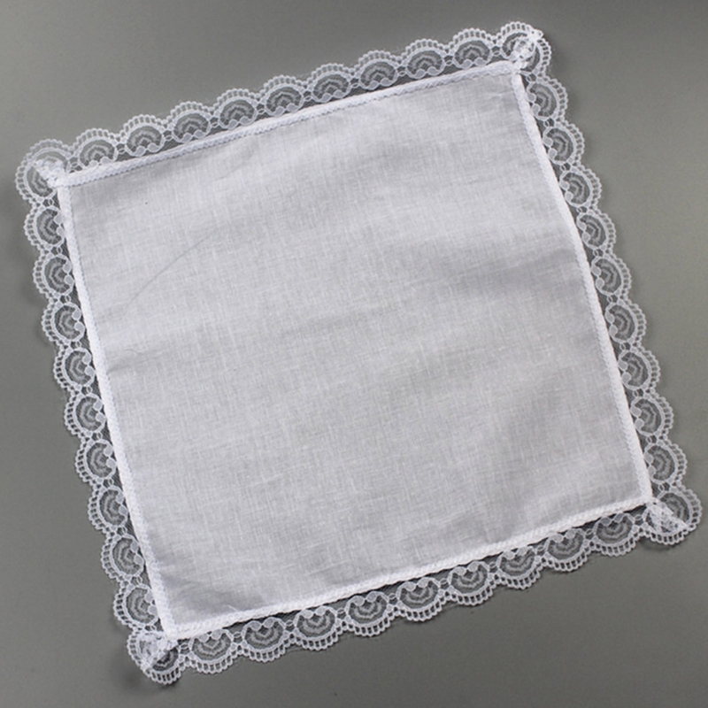 D0UB Nhẹ Trắng Khăn Tay Cotton - đánh giá và giá Handkerchief Cotton Men