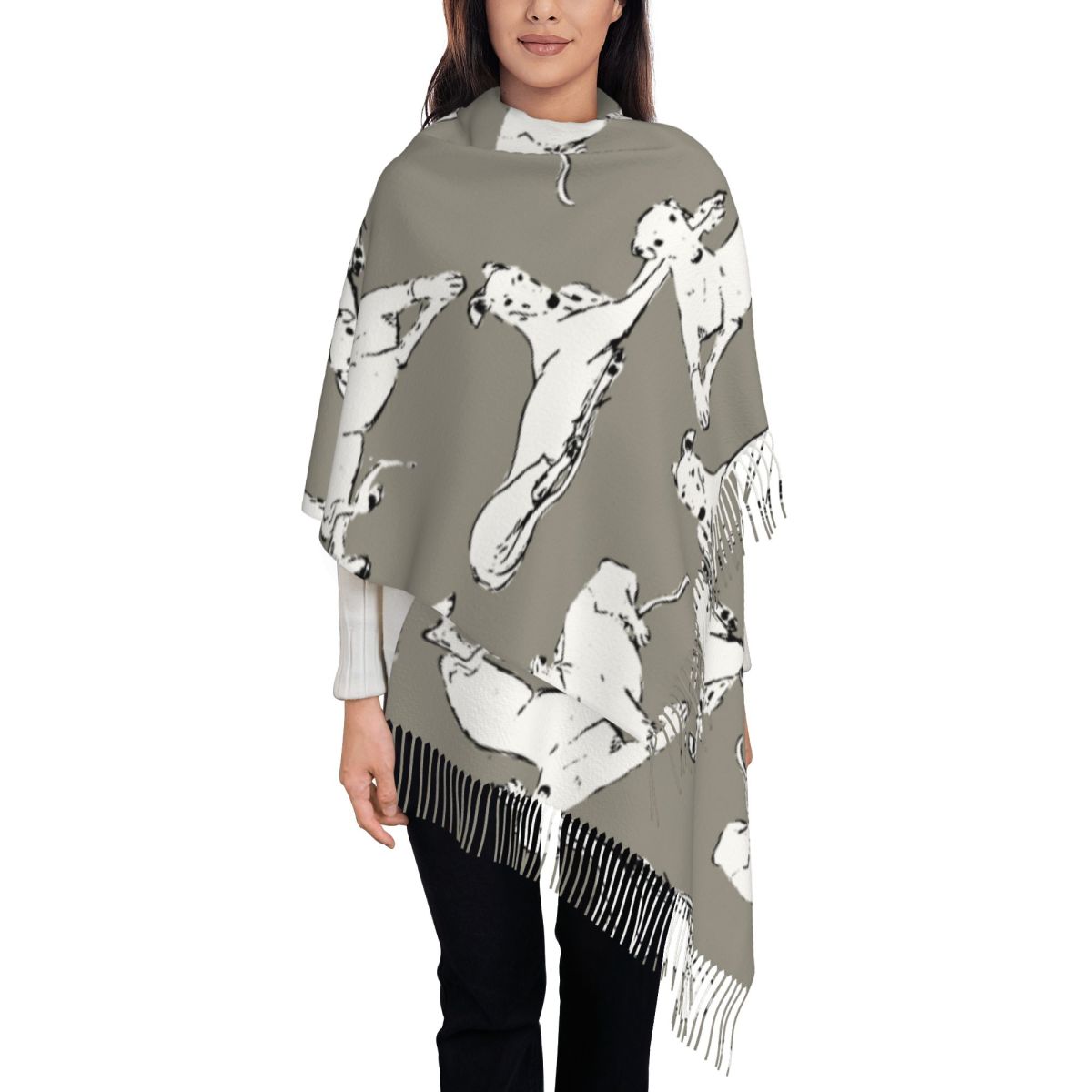 Relaxing Greyhound Whippet Sca - đánh giá và giá Pashmina Wrap Large