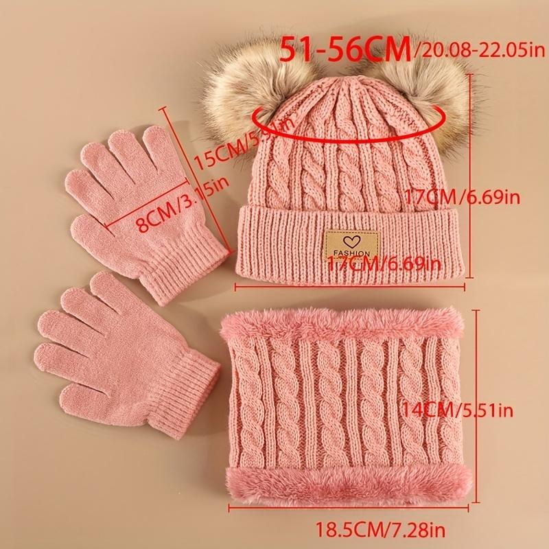 Toddler Kids Pom Pom Decor Bea - đánh giá và giá Infinity Scarf Knit