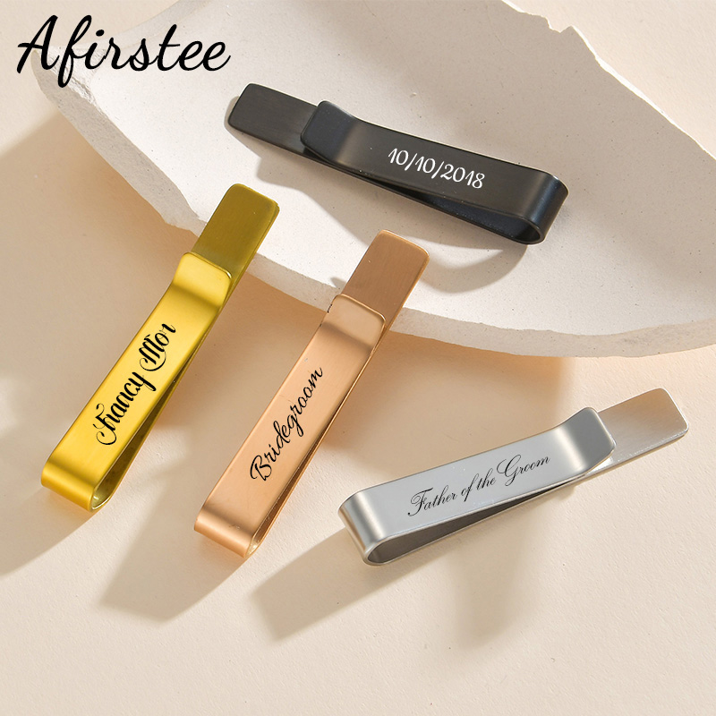 Afirstee Stainless Steel Engra - đánh giá và giá Tie Bar Set Gift
