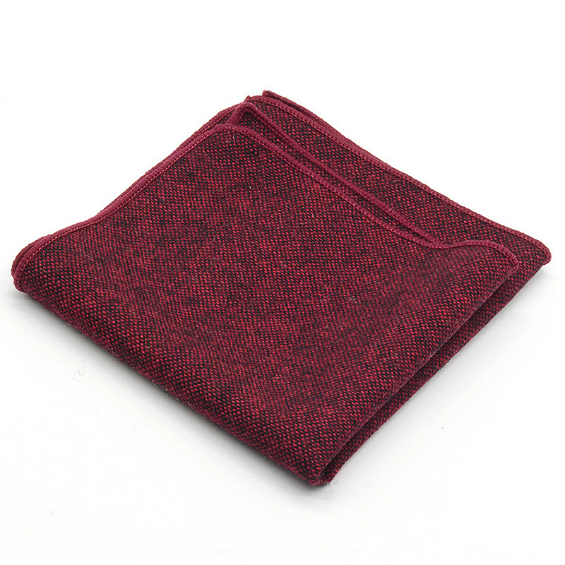 Classic Wool Pocket Square 25C - đánh giá và giá Pocket Square Set