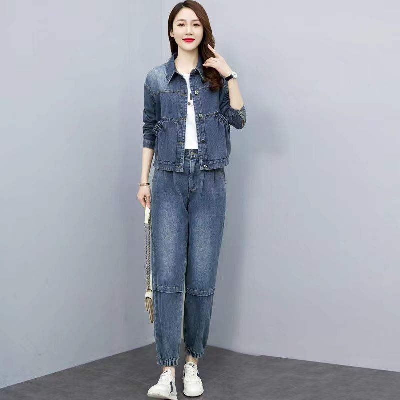 Women Denim Suits 2024 New Spr - đánh giá và giá Pocket Square Set