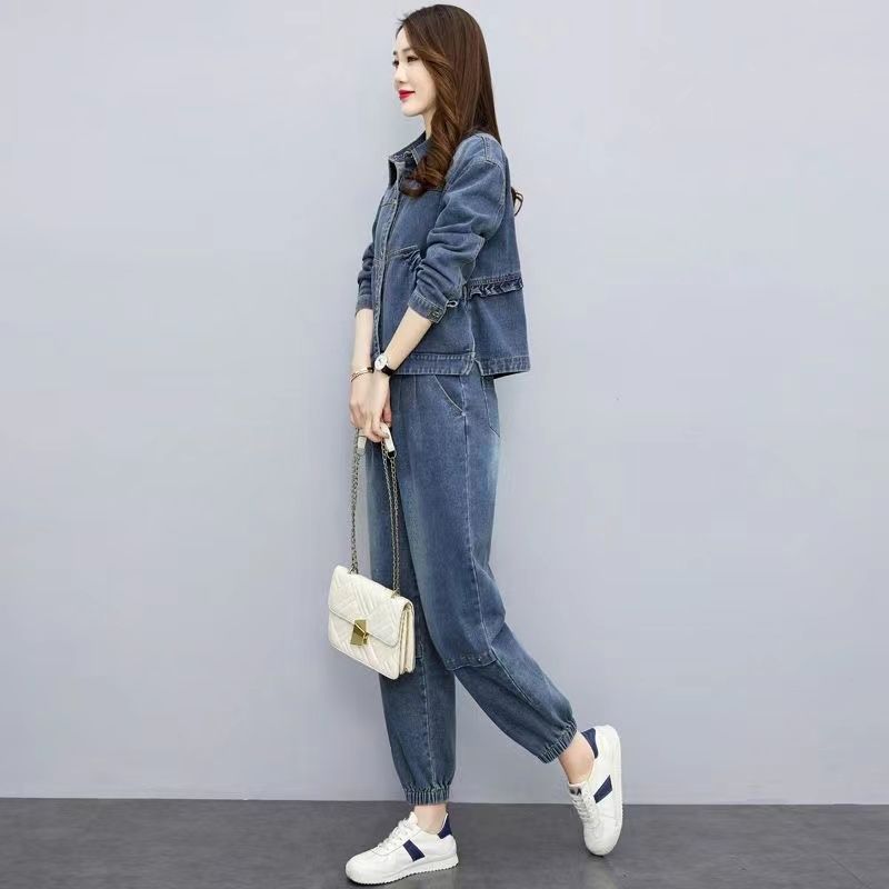 Women Denim Suits 2024 New Spr - đánh giá và giá Pocket Square Set