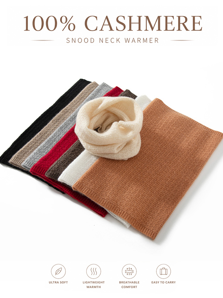 100% Pure Cashmere Waffle Knit - đánh giá và giá Infinity Scarf Knit