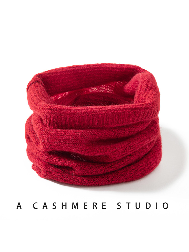 100% Pure Cashmere Waffle Knit - đánh giá và giá Infinity Scarf Knit