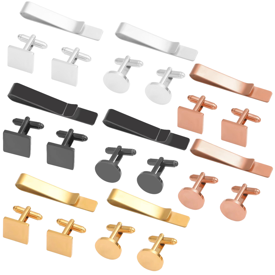 Freeteeme New Fashion Cufflink - đánh giá và giá Tie Bar Set Gift