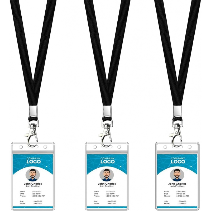 3 Pack Cruise Lanyard with ID  - đánh giá và giá Lanyard Badge Holder