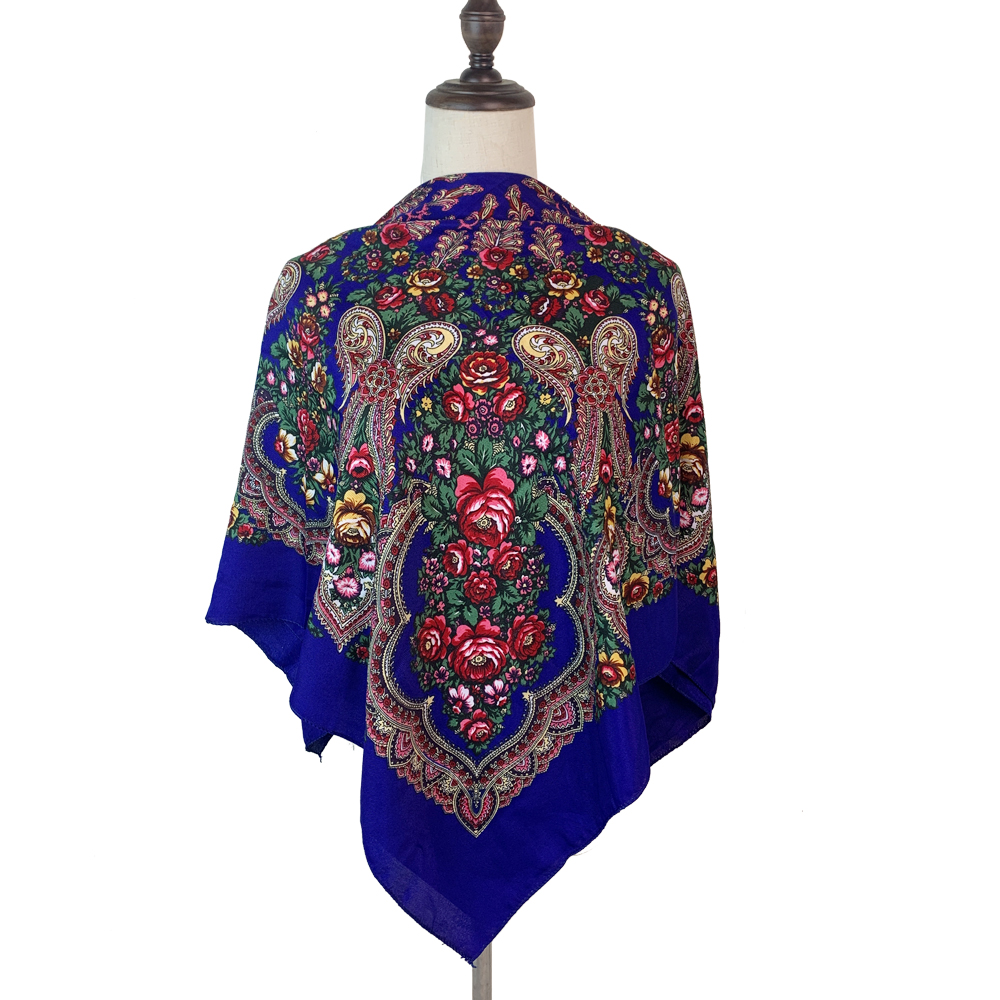 100*100cm Russian Square Scarf - đánh giá và giá Bandana Cotton