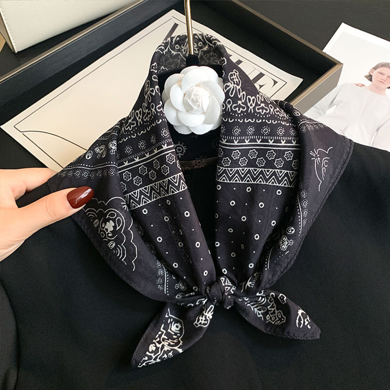 70% cotton 30% silk Scarf Wome - đánh giá và giá Bandana Cotton