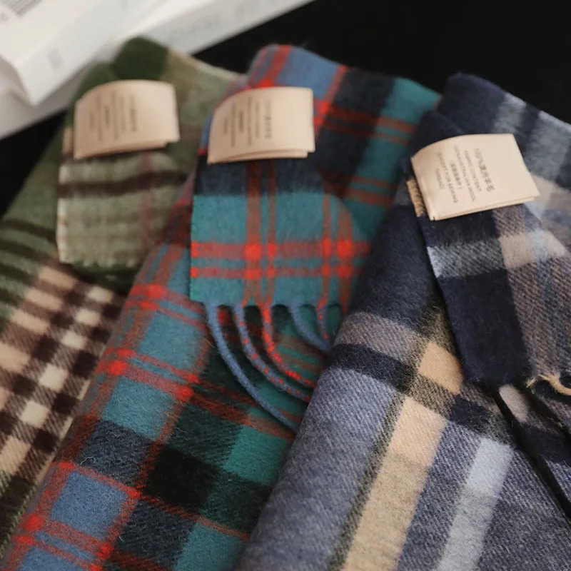 High Quality 100% Wool Scarf M - đánh giá và giá Muffler Men Wool
