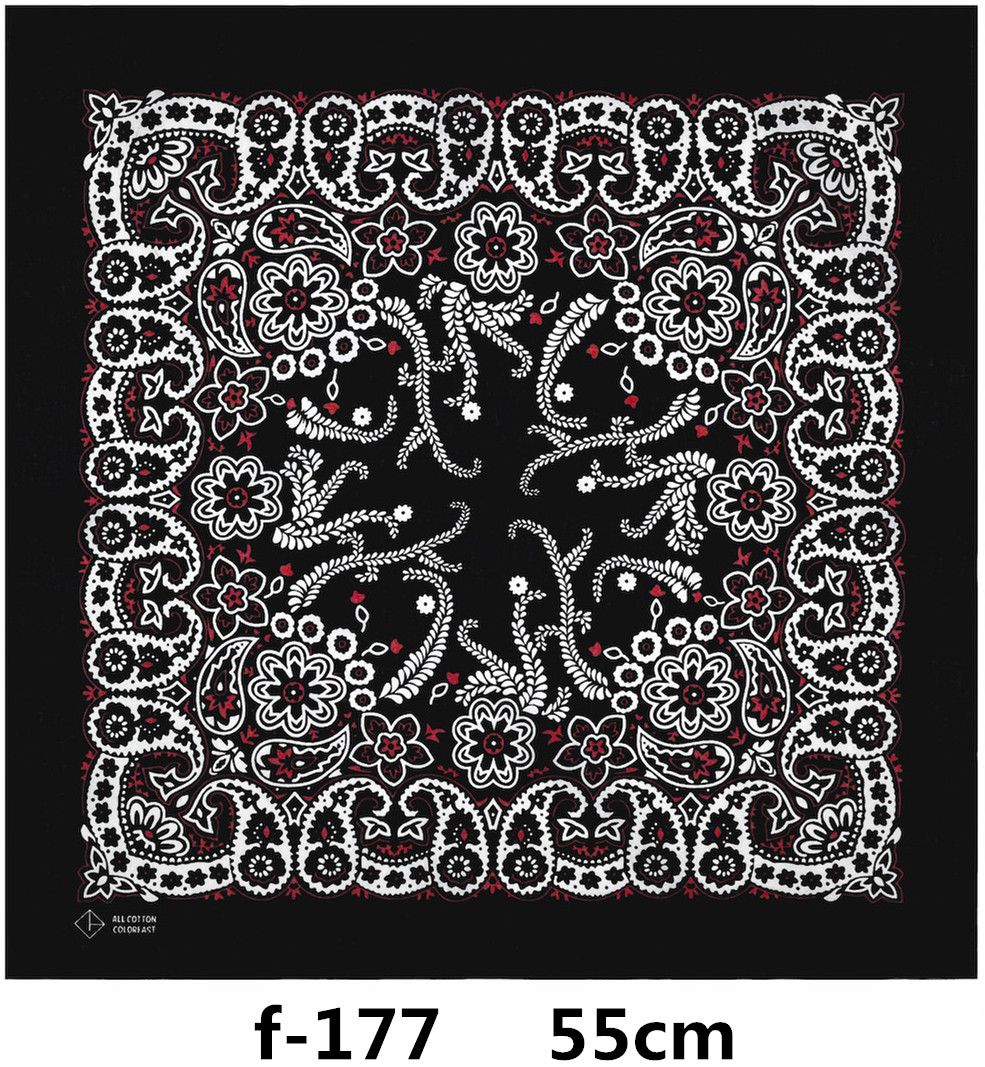 F151 Unisex Hiphop Cotton Chủ  - đánh giá và giá Handkerchief Cotton Men