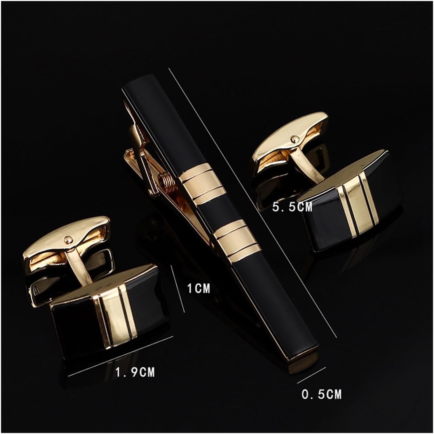 2 Sets,Mens Ties Clip Cufflink - đánh giá và giá Tie Bar Set Gift