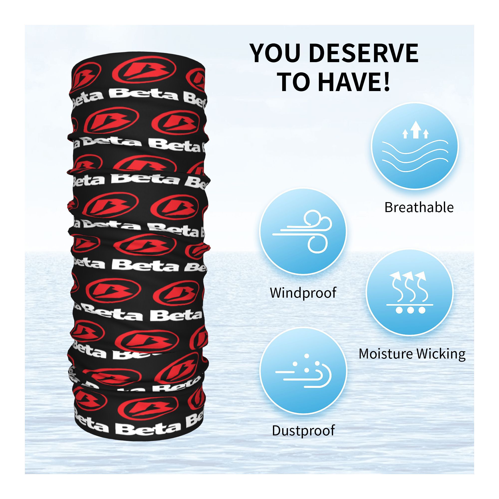 Custom New Motorcycle Racing B - đánh giá và giá Neck Warmer Tube