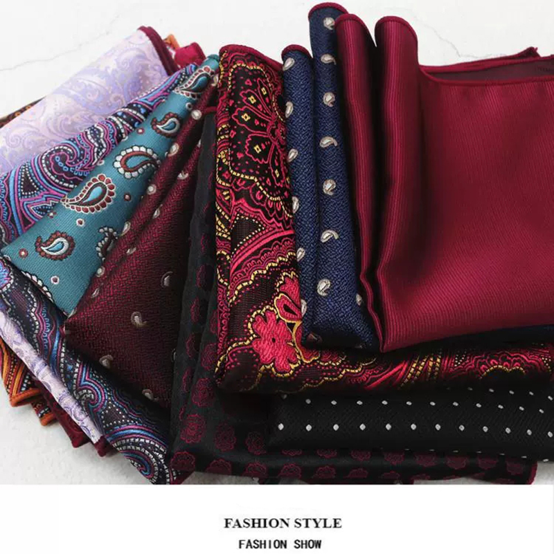 Classic Pasiley Pocket Square  - đánh giá và giá Pocket Square Set