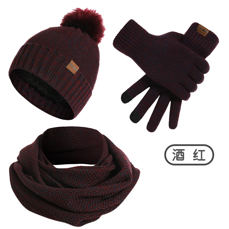 Women Winter 3Pcs Fleece Lined - đánh giá và giá Infinity Scarf Knit