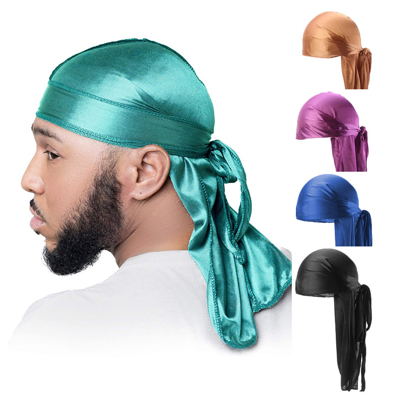 5Pcs New silk Durag Bandana Tu - đánh giá và giá Bandana Doo Rag