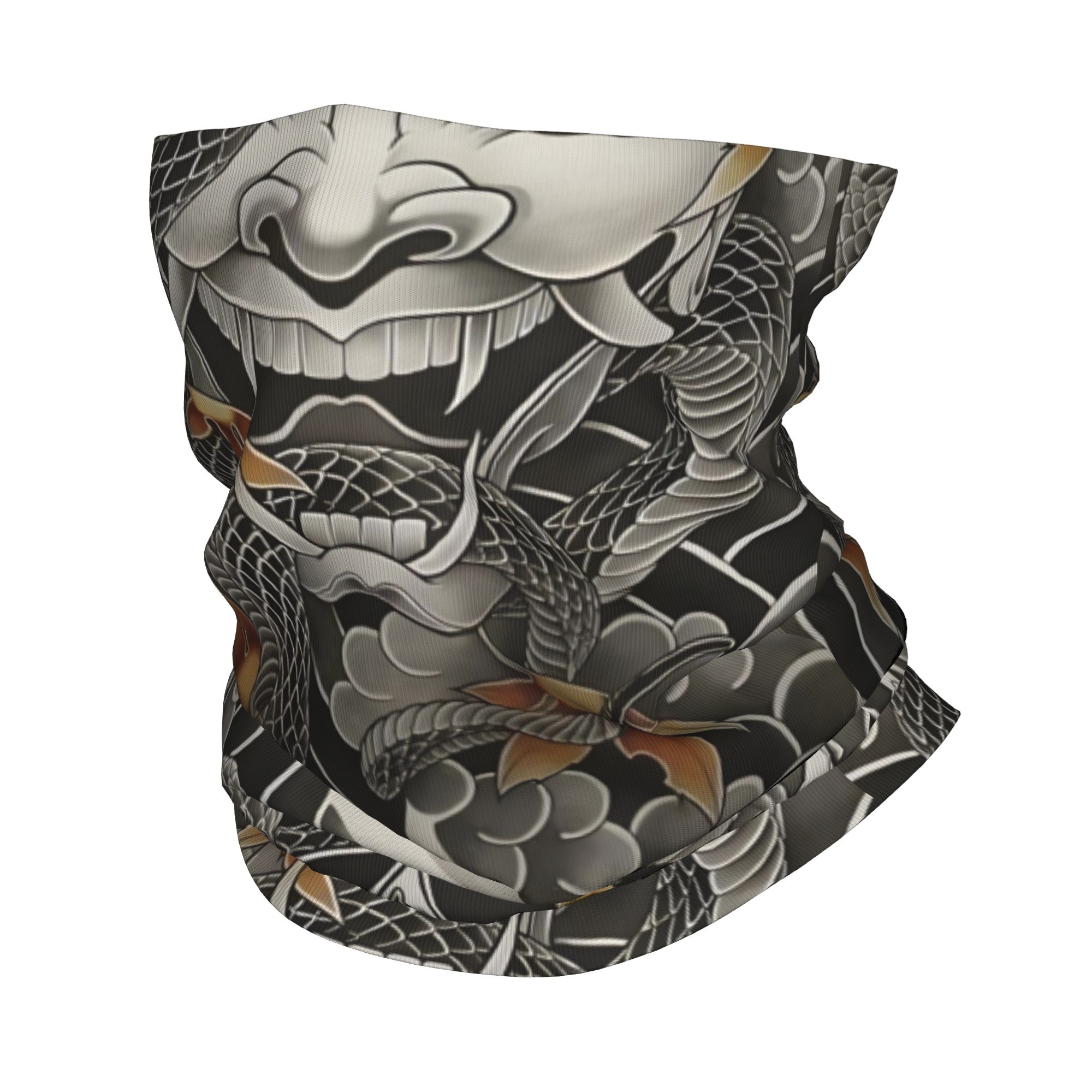 Custom Samurai Oni Demon Banda - đánh giá và giá Neck Warmer Tube
