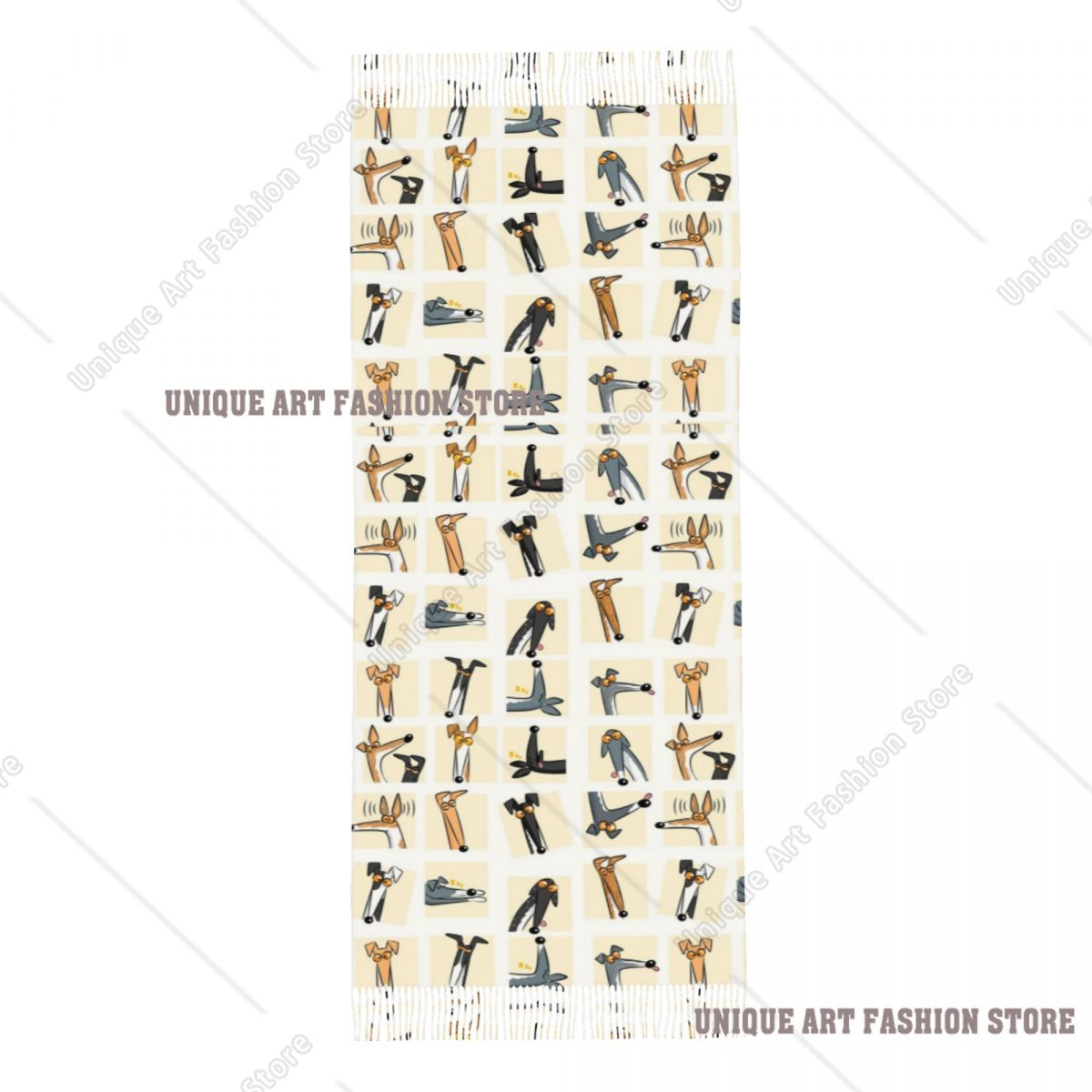 Women's Tassel Scarf Heads Up  - đánh giá và giá Pashmina Wrap Large