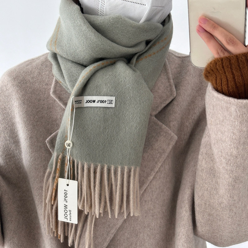 Elegant Good Quality 100% Wool - đánh giá và giá Muffler Men Wool