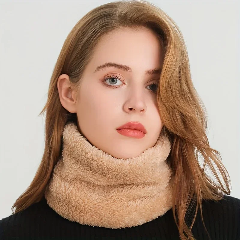 Windproof Plush Infinity Scarf - đánh giá và giá Infinity Scarf Knit