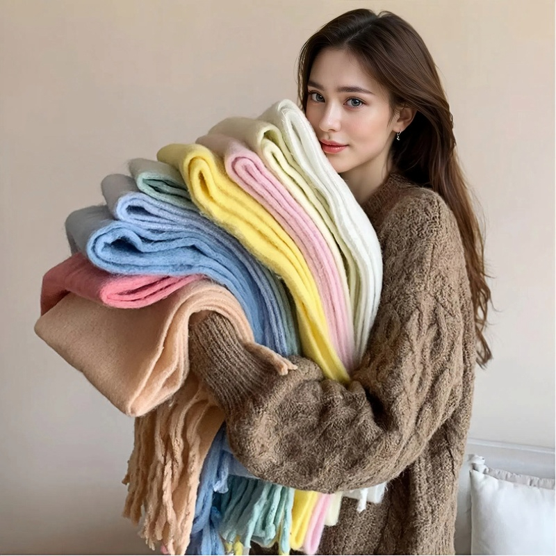 Winter Scarf for Women Cashmer - đánh giá và giá Woven Scarf Blanket