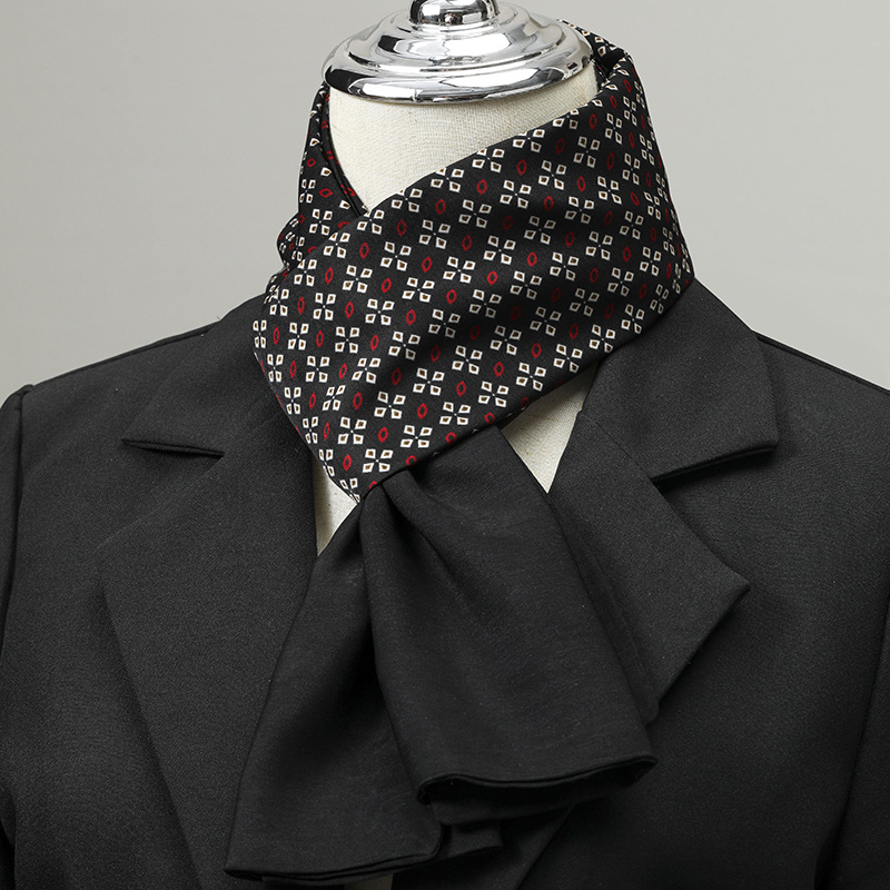 Men's Scarf Imitation Silk Nec - đánh giá và giá Silk Neck Scarf