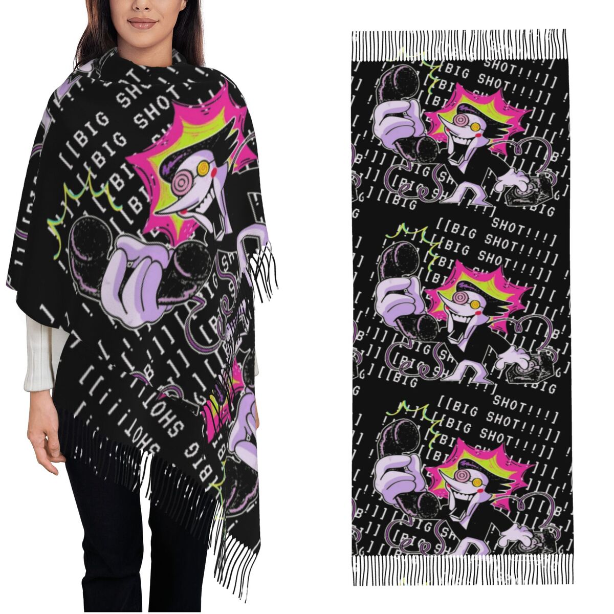 Deltarune Shawl Wrap for Women - đánh giá và giá Pashmina Wrap Large