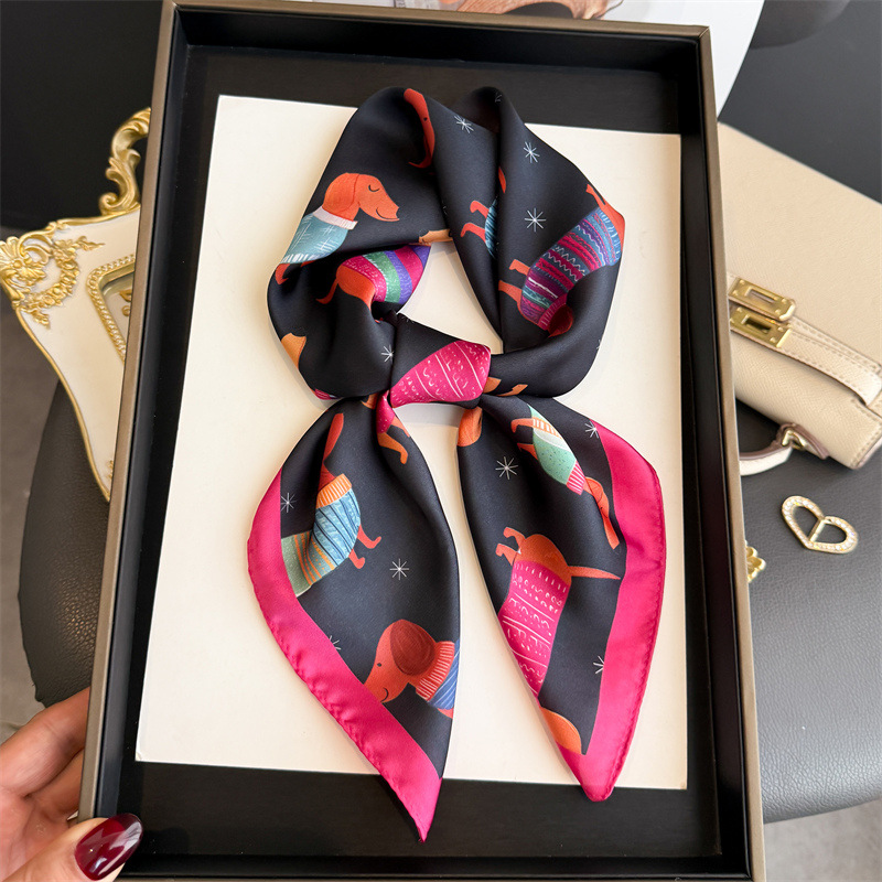 Fashion Wiener Dog Print Banda - đánh giá và giá Face Scarf Mask